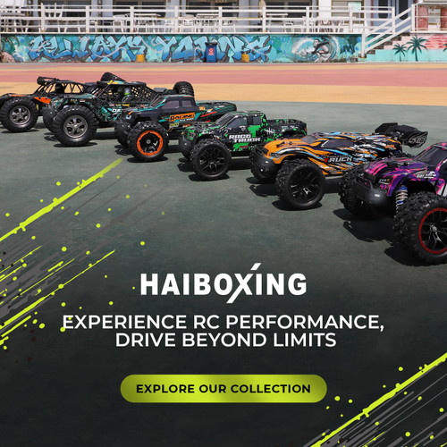 HAIBOXING 1:18 Desert Off-Road RC Truck 18856, RTR Fast 36km/h 4WD Electric Car Splash-Proof, Hobby Grade for Kids, Beginners, and Adults; Dual Batteries for Extended Outdoor Fun - Remote Control Toy