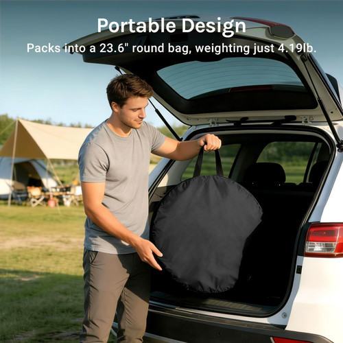 WolfWise Pop Up Changing Tent for Beach, Camping Portable Shower Tents, Outdoor