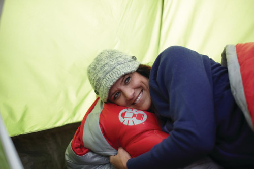 Cool-Weather Sleeping Bag, 30°F Lightweight Camping Sleeping Bag for Adults, No-Snag