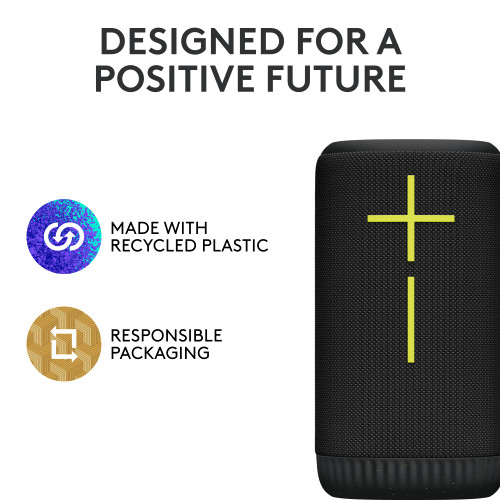 Ultimate Ears EVERBOOM Wireless Bluetooth Portable Speaker, Big Bass and Immersive 360-Degree Sound, Floatable Waterproof Speaker IP67