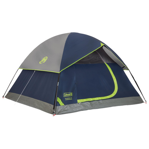Sundome Camping Tent with Rainfly, 2/3/4/6 Person Tent Sets Up