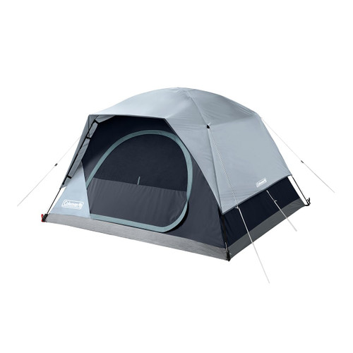 Tent with LED Lights & 5-Minute Setup, Weatherproof 4-Person Tent with Overhead