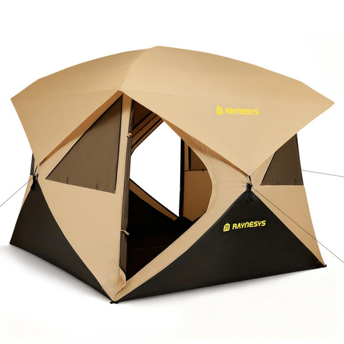 Camping, Setup in 60 Seconds, 4 Person Pop up Tents, Hub Tents