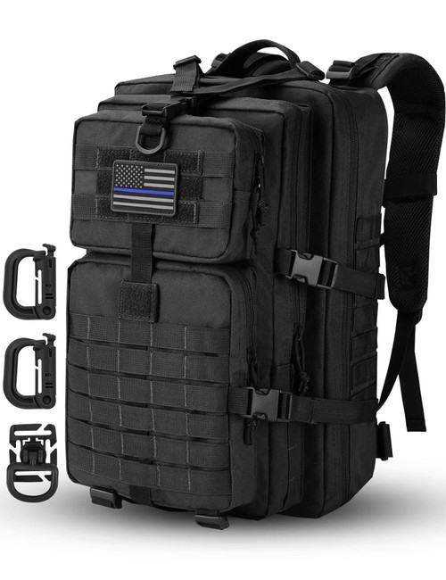 Tactical Backpack Military Army Camping Rucksack, 3-Day Pack Trip w