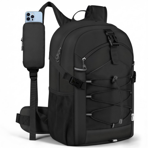 Hiking Travel Backpack for Men Women 25L - Small Lightweight Waterproof