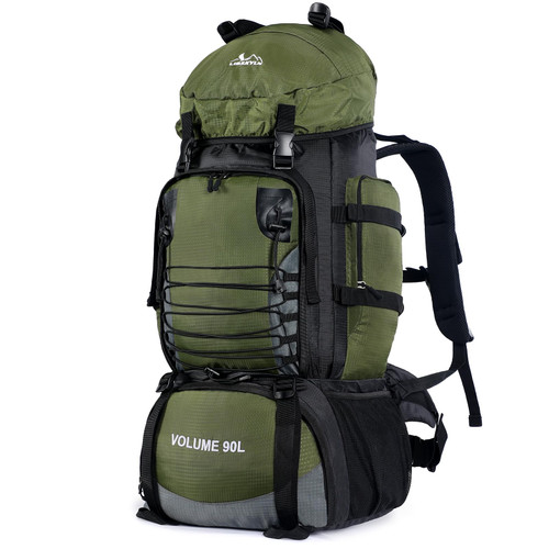 Hiking Backpack, Camping Travel Backpack with Rain Cover Lightweight