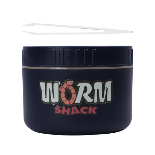 Fishing Bait Container, Insulated Stainless Steel, Live Bait Storage, Worm