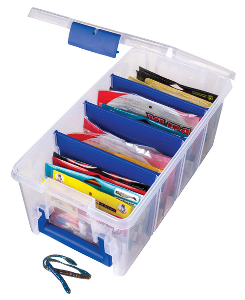 Flambeau Outdoors 4510 Clear Fishing Organizer - Super Half