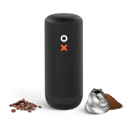 Nuttii Burr Coffee Grinder – Electric, Portable, Small, Quiet Adjustable Conical Burr Coffee Bean Mill