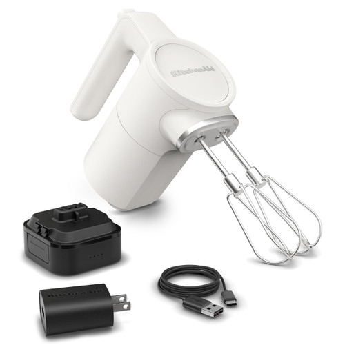KitchenAid Go Cordless Hand Mixer, Metal