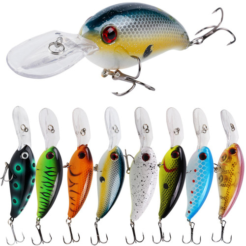 Fishing Lures Shallow Deep Diving Swimbait Crankbait Fishing