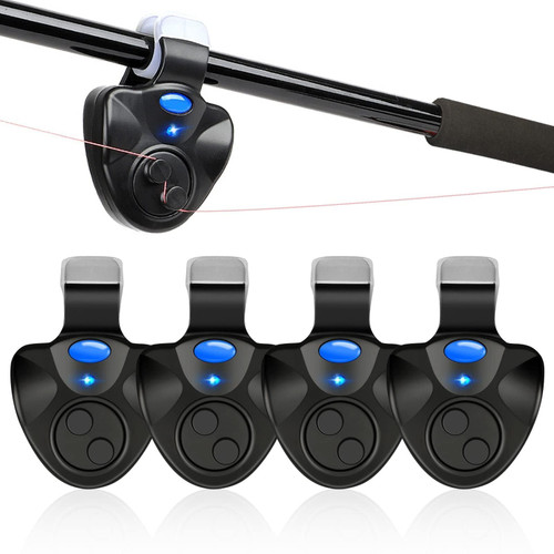 Linkstyle Fishing Bite Alarms, 4PCS Electronic Fish Bite