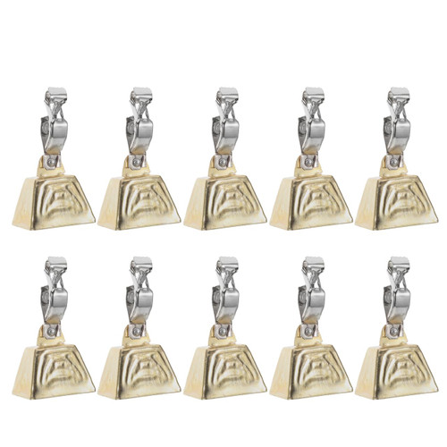 Fishing Bells for Rods Stainless Steel Bite Alarm Bell Clip