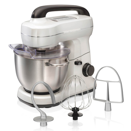 Hamilton Beach Electric Stand Mixer, 4 Quarts, Dough Hook
