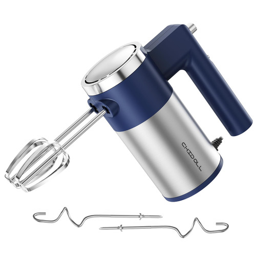Hand Mixer, 5-Speed Electric Hand Held Mixer for Baking, Lightweight Stainless Steel
