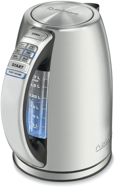 Cuisinart PerfecTemp 1.7-Liter Electric Kettle, Cordless Electric Tea Kettle