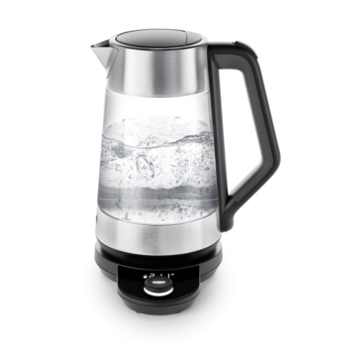 OXO Brew Adjustable Temperature Kettle, Electric Kettle, Glass and Stainless Steel