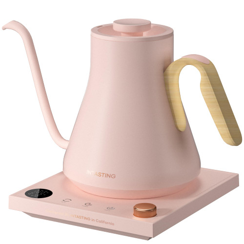 Electric Kettle, ±1℉ Precise Temperature Control, Stainless Steel Interior, Quick Heating for Pour Over Coffee
