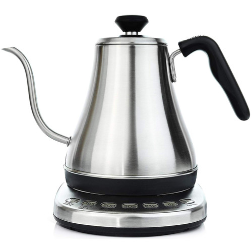 Electric Kettle with Temperature Control - 0.8L Stainless Steel & BPA Free Plastic