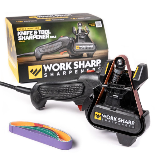 Work Sharp MK2 Electric Knife Sharpener & Replacement Belts