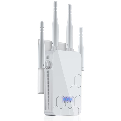 10000 Sq.ft Long Range Repeater Wireless Routers Amplifier, Mesh Wi-Fi 80% Faster | Broader Than Ever