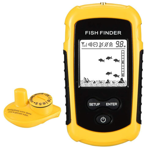 LUCKYLAKER Sonar Handheld Fish Finder Transducer Portable