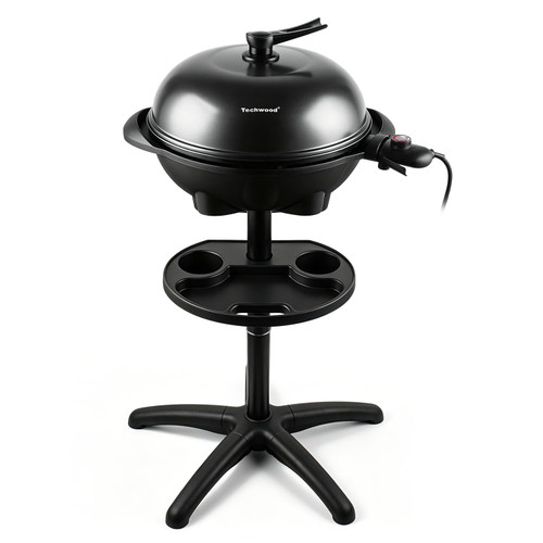 Electric Grill Outdoor, Techwood 2-in-1 Electric BBQ Grill