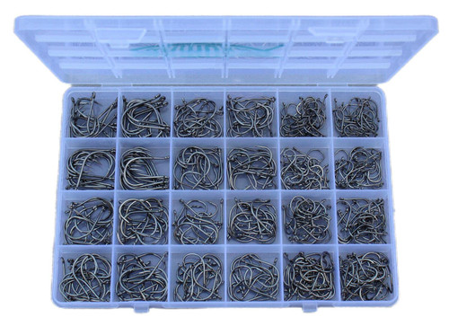 Fishing Hooks Freshwater Saltwater Fish Hooks Bulk Fishing Hooks Set