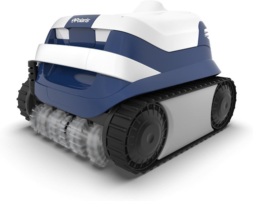 Polaris ERA 820 Robotic Pool Cleaner with Cyclonic Vacuum, Dual Brushes, 60ft Swivel Cable