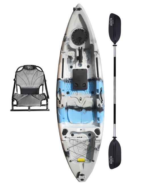 Fishing Kayak by BKC, Lightweight Solo Kayak