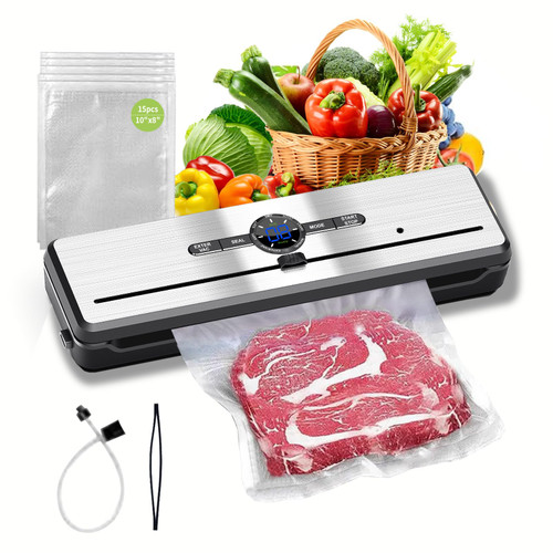 Vacuum Sealer, 70KPA Powerful Pro Food Saver Vacuum Sealer Machine