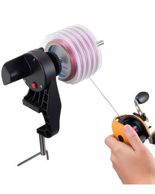 Fishing Line Winder with Adjustable Tension Brake