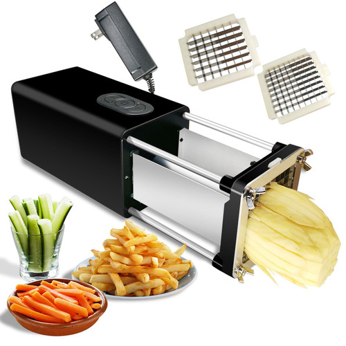 Electric French Fry Cutter, Professional Commercial and Household French Fries Cutter
