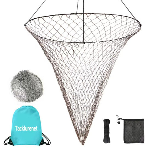 Fishing Net, Portable Bridge Net,Crab Bait Shrimp Net