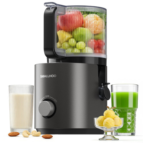 3-in-1 Juicer Machines, Cold Press Juicer 7“ Large Chute & 120oz – for Whole Vegetables & Fruits