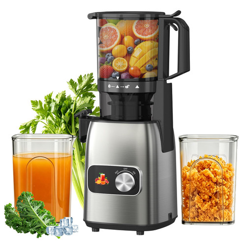 Juicer Machines, Cold Press Juicer Fit Whole Fruits & Vegetables