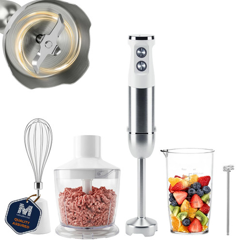 Megawise HB-2043 1000W 5-in-1 Immersion Hand Blender