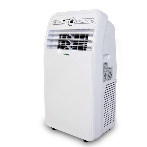 Portable AC Unit with Dehumidifier & Fan, Cools & Heats,Remote Control and Window Kit Included,White