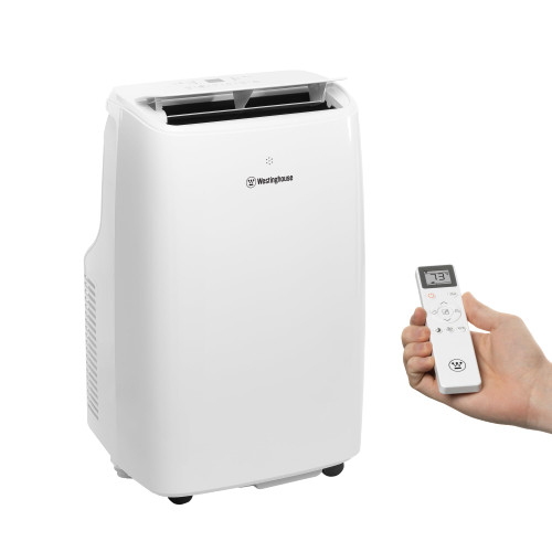 Westinghouse 12,000 BTU Air Conditioner Portable For Rooms Up To 550 Square Feet, Portable AC with Home Dehumidifier