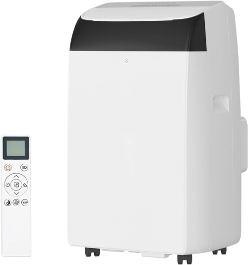 14000 BTU Portable Air Conditioners with Remote Control, 3-in-1 Free Standing Cooling AC Unit with Fan & Dehumidifier, Cools Room up to 750 sq.ft