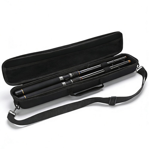 Travel Fishing Rod Case Hard Shell, Fishing Pole Carrying