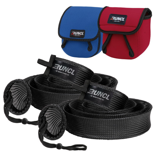 Fishing Rod Sleeves & Reel Bags, Spinning/Casting Rod Socks &