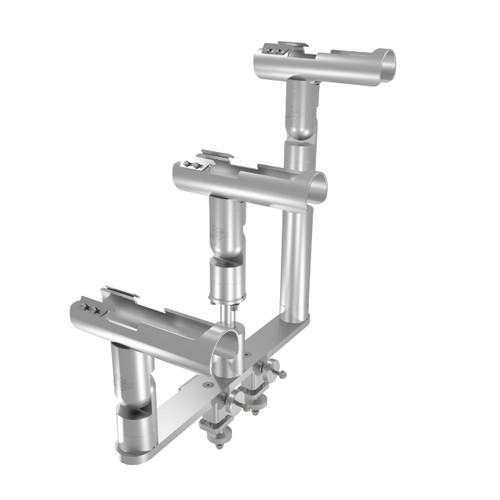 Adjustable Rod Holder with Pontoon Mount