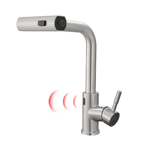 Touchless Kitchen Faucet with Pull Down Sprayer