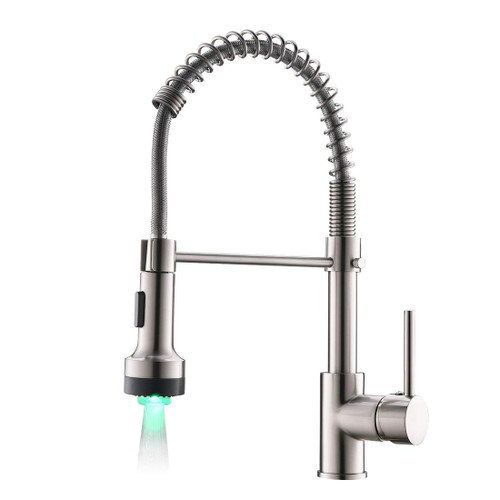 Modern Kitchen Faucet Pull Down Sprayer,Stainless Steel