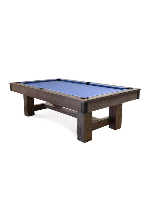 Empire USA - Ironwood Slate Pool Table W/Premium Billiards Accessories （8FT, Charcoal Finish）