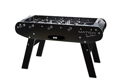 René Pierre Match Noir Foosball Table in Black
