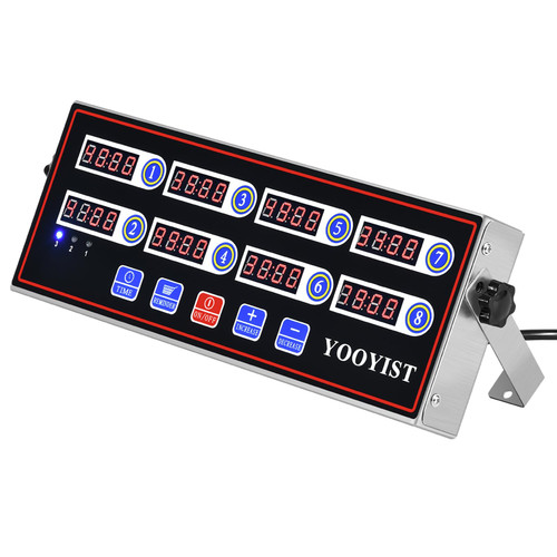 Kitchen Timers for Cooking – 8 Channel Commercial Kitchen Timer