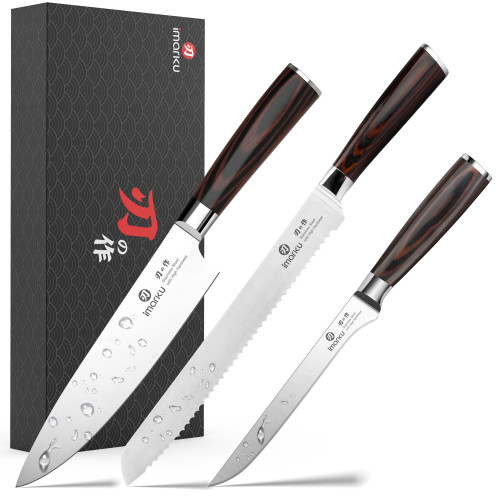 imarku 3 Piece Knife Set