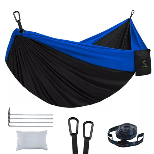 Camping Platform, Double Outdoor Hammock, 210t Nylon Material,